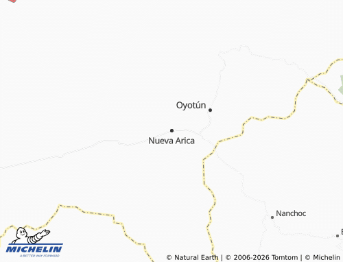 Mapa MICHELIN Nueva Arica - ViaMichelin