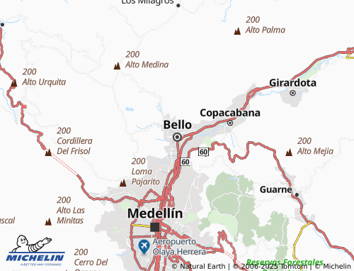 MICHELIN Centro map - ViaMichelin