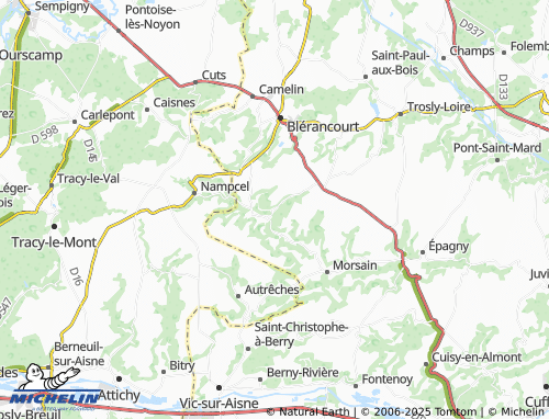 Carte MICHELIN Le Mesnil - ViaMichelin