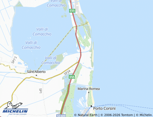 MICHELIN Cippo di A. Garibaldi map - ViaMichelin