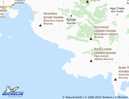 Carte MICHELIN Panagia Kalamiotissa - ViaMichelin
