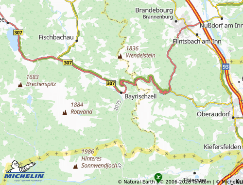 Mappa MICHELIN Bayrischzell - ViaMichelin