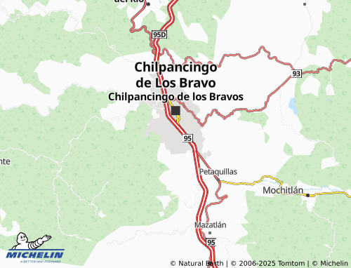 MICHELIN 12 de Diciembre map - ViaMichelin