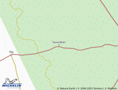 Mappa MICHELIN Govardhan - ViaMichelin