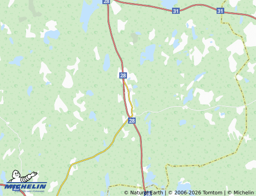 Carte MICHELIN Kosta - ViaMichelin