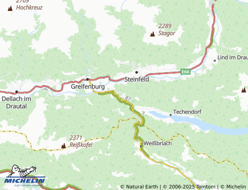 MICHELIN Tröbelsberg map - ViaMichelin