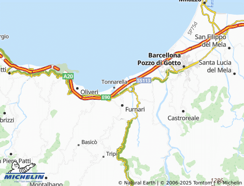 MICHELIN Dromo map - ViaMichelin