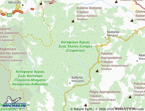 MICHELIN Stefani map - ViaMichelin