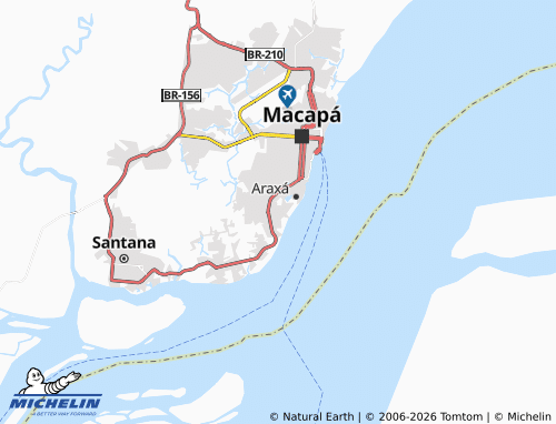 Carte MICHELIN Marco Zero - ViaMichelin