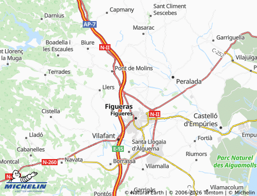 Carte MICHELIN Montserrat - ViaMichelin
