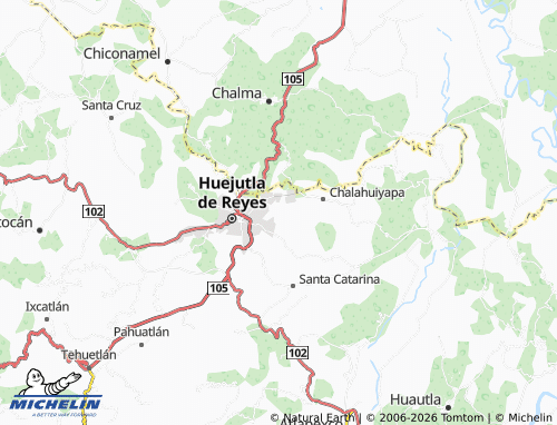 Carte MICHELIN El Zapote - ViaMichelin