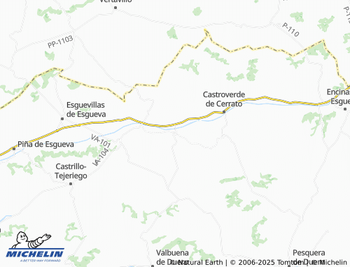 MICHELIN Villaco map - ViaMichelin