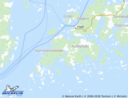MICHELIN-Landkarte Hummersö - ViaMichelin