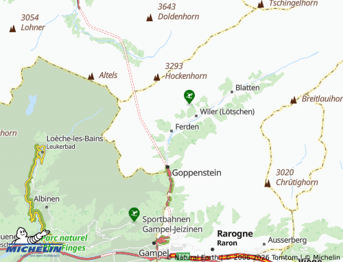 Mappa MICHELIN Ferden - ViaMichelin