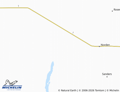 Mapa MICHELIN Numedal - ViaMichelin