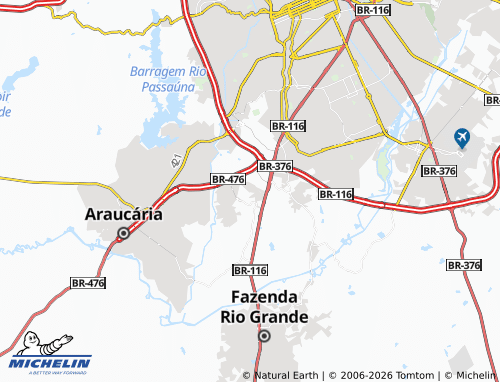 Mapa MICHELIN Tatuquara - ViaMichelin
