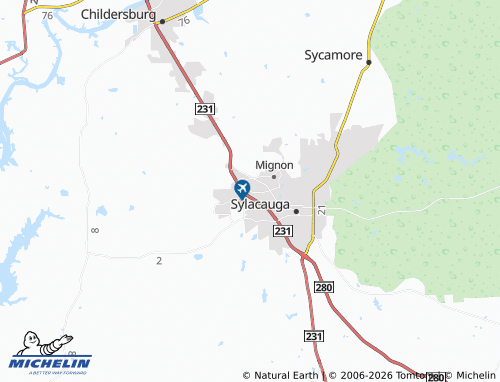 Mappa MICHELIN Oak Grove - ViaMichelin