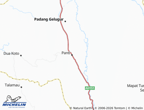 Mapa MICHELIN Panti - ViaMichelin