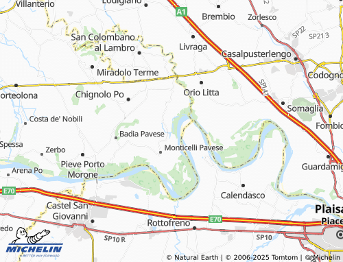 MICHELIN Bosco map - ViaMichelin