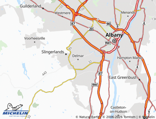 Mapa MICHELIN Delmar - ViaMichelin