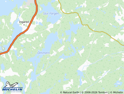 Carte MICHELIN Ödenäs - ViaMichelin