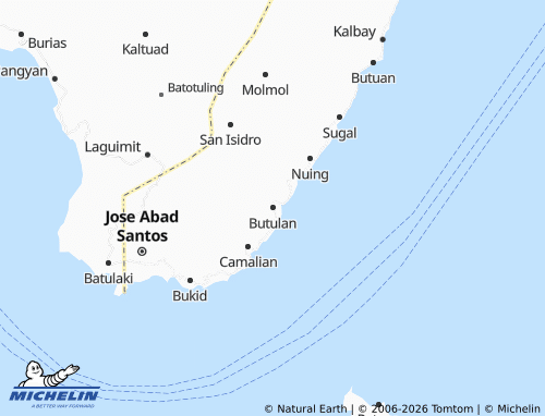 MICHELIN Butulan map - ViaMichelin