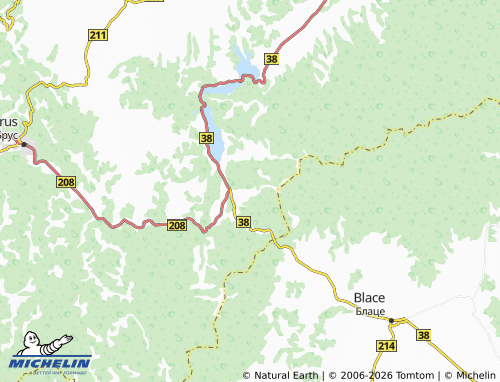 Mapa MICHELIN Ravni - ViaMichelin