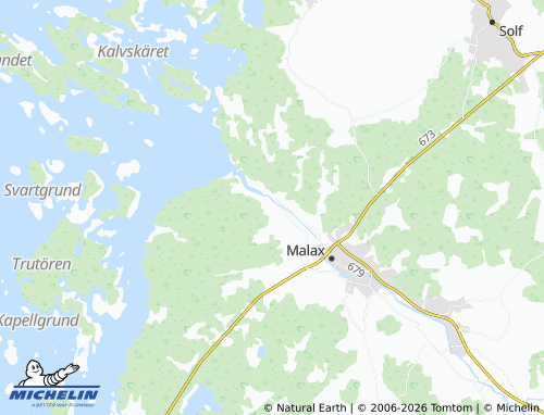 MICHELIN-Landkarte Bonnas - ViaMichelin