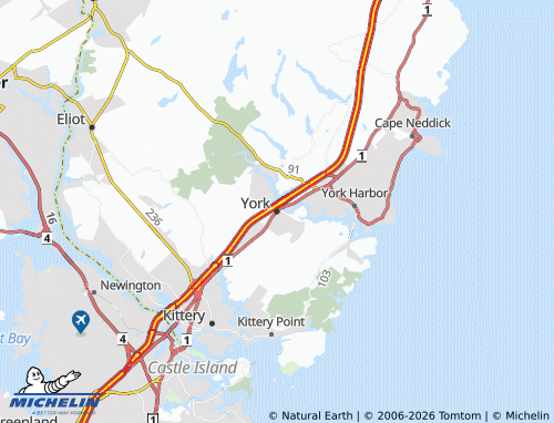 Mappa MICHELIN York - ViaMichelin