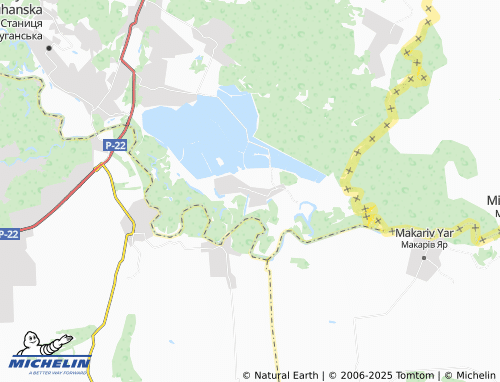MICHELIN Bolotene map - ViaMichelin