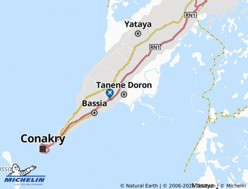 Carte MICHELIN Tanene Doron - ViaMichelin