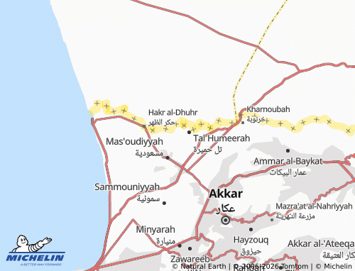 Mappa MICHELIN Talbeerah - ViaMichelin
