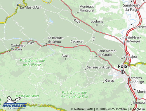 MICHELIN Montredon map - ViaMichelin