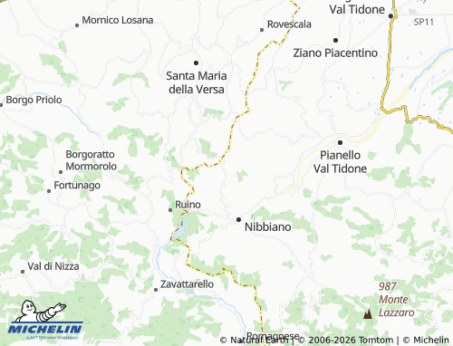 MICHELIN Stadera map - ViaMichelin