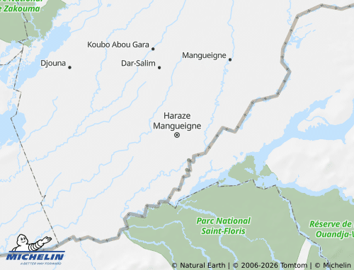 Mapa MICHELIN Haraze Mangueigne - ViaMichelin