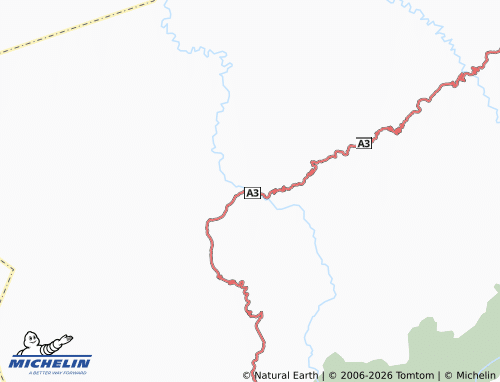 MICHELIN Zarema map - ViaMichelin