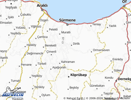 Mappa MICHELIN Aksu - ViaMichelin
