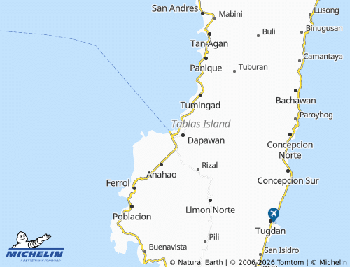 MICHELIN Liwayway map - ViaMichelin