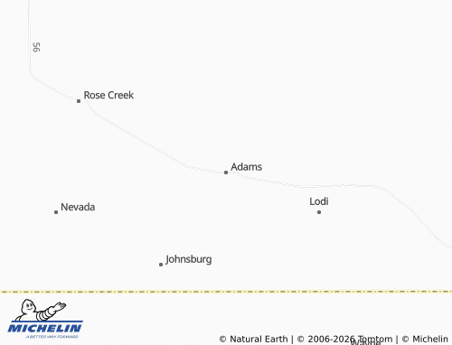Mappa MICHELIN Adams - ViaMichelin