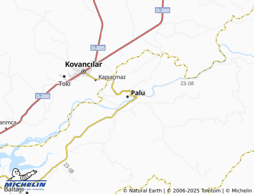 MICHELIN Cumhuriyet map - ViaMichelin
