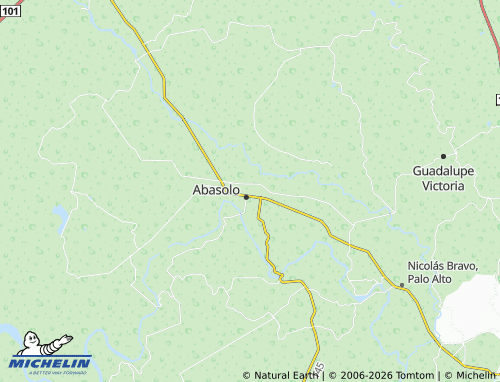 Mappa MICHELIN Manuel Cavazos Lerma - ViaMichelin