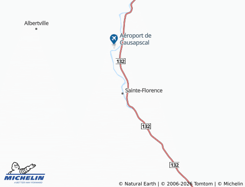 Mapa MICHELIN Sainte-Florence - ViaMichelin