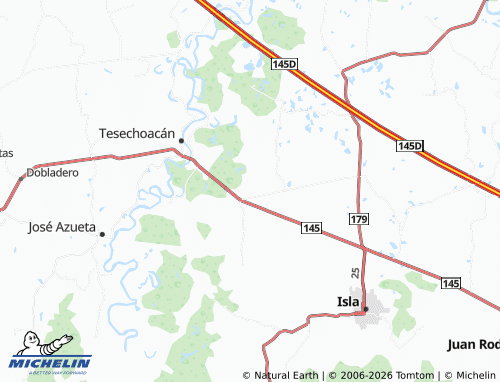 Mappa MICHELIN Nuevo Potrero - ViaMichelin