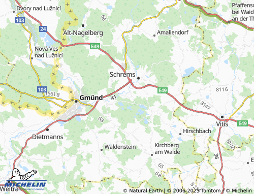MICHELIN Kleedorf map - ViaMichelin