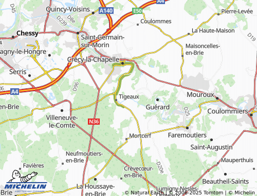 Carte MICHELIN Le Haut Gravin - ViaMichelin