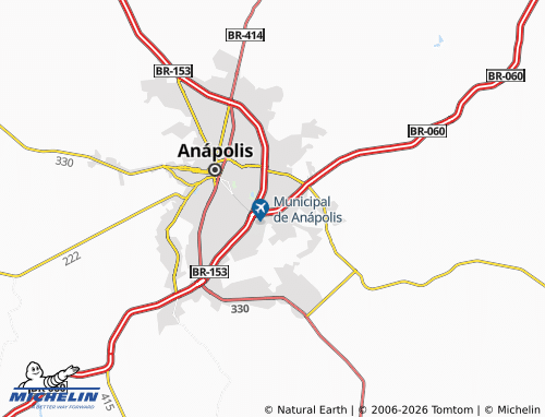 Mapa MICHELIN Bairro Jóquei Clube - ViaMichelin
