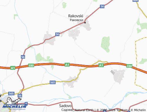MICHELIN Yasno pole map - ViaMichelin