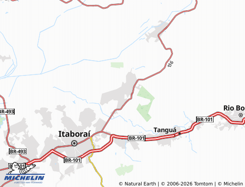 Mapa MICHELIN Sambaetiba - ViaMichelin