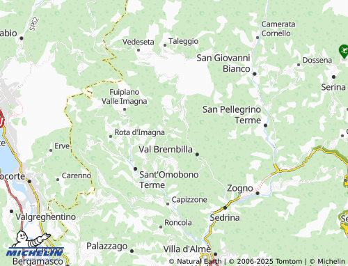 Mapa MICHELIN Blello - ViaMichelin