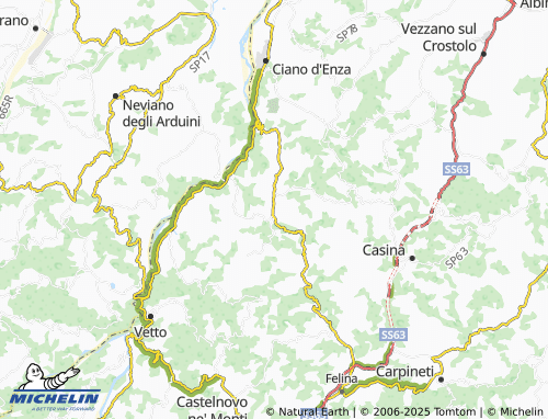 Carte MICHELIN Trinità - ViaMichelin